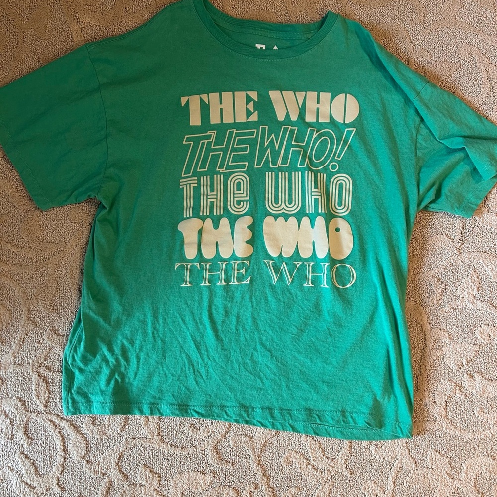 The Who Womens Graphic T-Shirt - Green